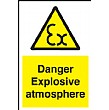 Danger Explosive Atmosphere Sign