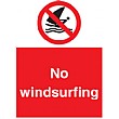 No Windsurfing Sign