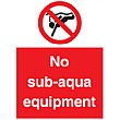 No Sub-Aqua Equipment