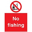 No Fishing Sign