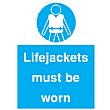 Lifejackets Must Be Worn Sign