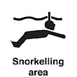 Snorkelling Area Sign
