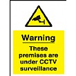 Warning These Premises Are Under CCTV Surveillance Sign