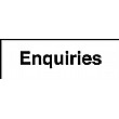 Enquiries Sign