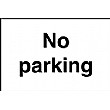 No Parking Sign