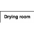 Drying Room Sign