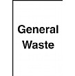 General Waste Sign