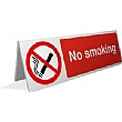 No Smoking Desktop Sign x4