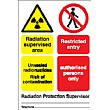 Radiation Supervised Area ...Sign (6)