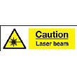 Caution Laser Beam Sign