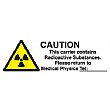 Caution This Carrier Contains Radioactive Substances…Sign