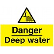 Danger Deep Water Sign