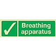 Breathing Apparatus Gemglow Sign