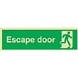 Escape Door Gemglow Sign