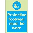 Protective Footwear Must Be Worn Gemglow Sign