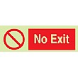 No Exit Gemglow Sign