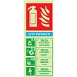 Dry Powder Extinguisher Gemglow Sign
