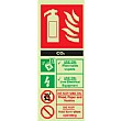 CO2 Extinguisher Gemglow Sign