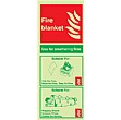 Fire Blanket Gemglow Sign