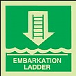 Gemglow Embarkation Ladder Sign