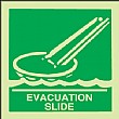Gemglow Evacuation Slide Sign