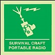 Gemglow Survival Craft Portable Radio Sign
