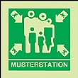 Gemglow Musterstation Sign