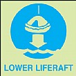 Gemglow Lower Liferaft Sign