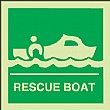Gemglow Rescue Boat Sign