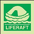 Gemglow Life Raft Sign