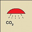 Area Protected By CO2 Sign