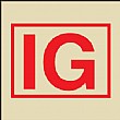 Gemglow Inert Gas Installation Sign