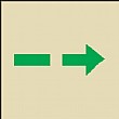Gemglow Secondary Means Of Escape Sign