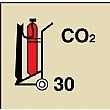 Gemglow Wheeled Fire Extinguisher Sign