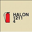 Gemglow Portable Fire Extinguisher Sign
