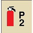 Gemglow Portable Fire Extinguisher Sign