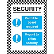 Security Permit To Board Required Report To Ships Security