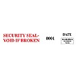 Security Seal Void If Broken
