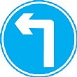 Left Turn Sign