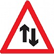 Two Way Traffic Sign