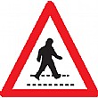Pedestrain Crossing Sign