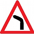 Left Bend Sign