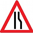 Right Side Narrowing Sign