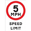 5 MPH Speed Limit Sign