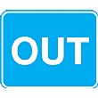 Out Sign