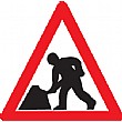 Road Works Sign