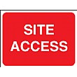 Site Acces Sign