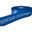 Police Restricted Area - Authorised Personel Only Security Tape