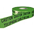 Caution Telephone Cable Below Underground Tape