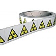 Hazard Labels On A Roll x250